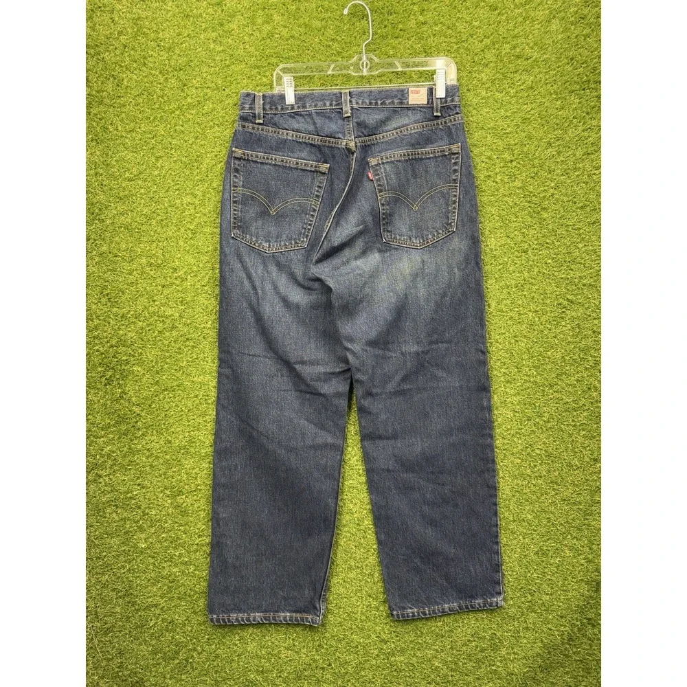 Levis 569 Jeans Mens 33x30 Baggy Loose Straight Leg Dark Wash Denim 2008 Y2K